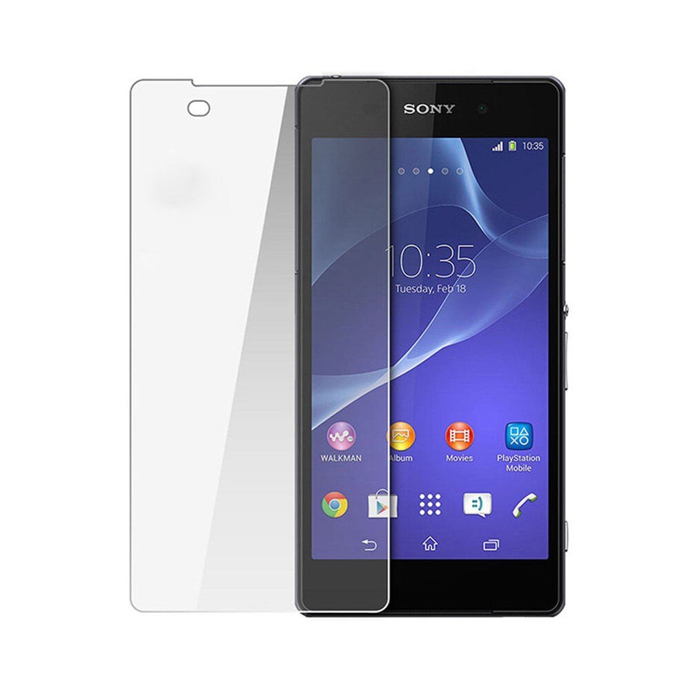 Folie protectie sticla securizata Sony Xperia M5, protectie ecran, fata, 0.2mm
