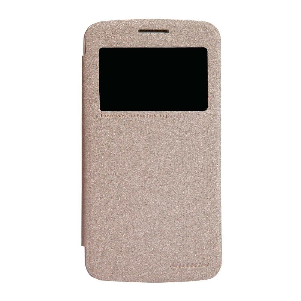 Husa Book Nillkin Sparkle pentru Samsung Galaxy Grand 2 G7106, Auriu