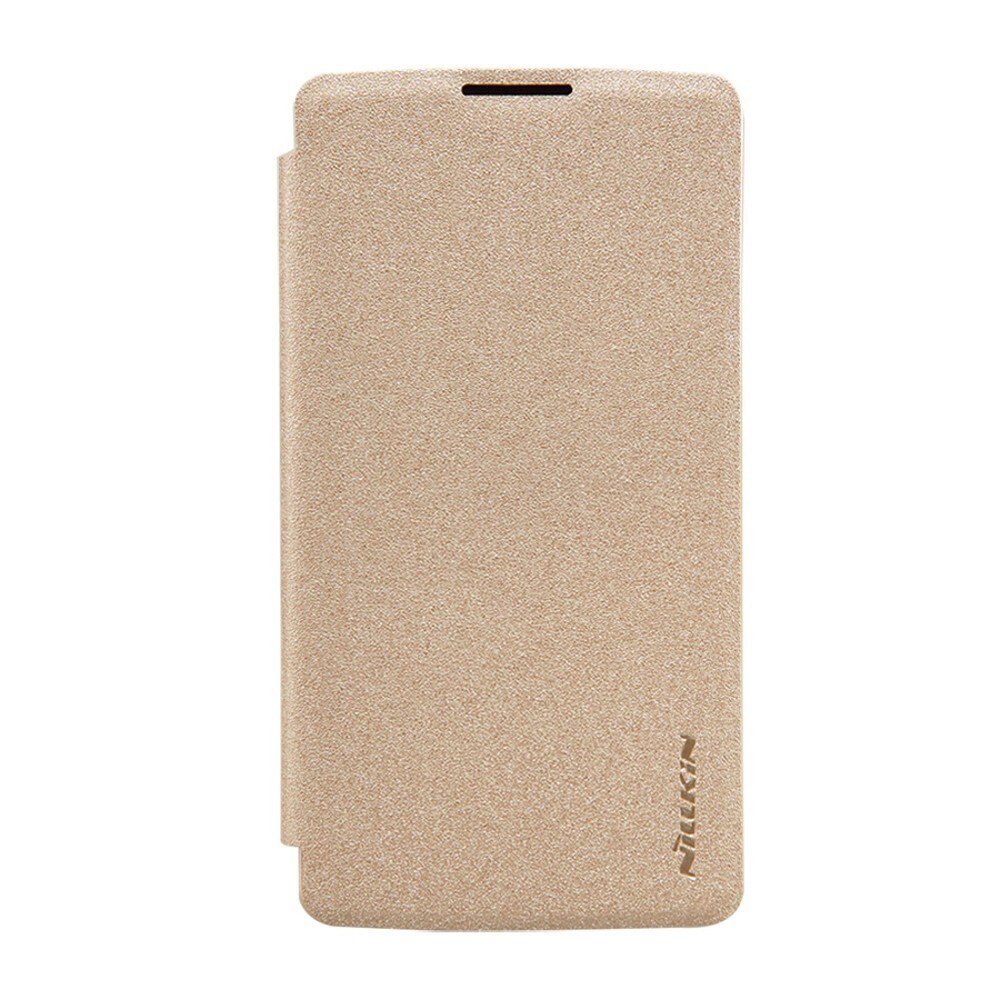 Husa Book Nillkin Sparkle pentru LG Leon H324, Auriu