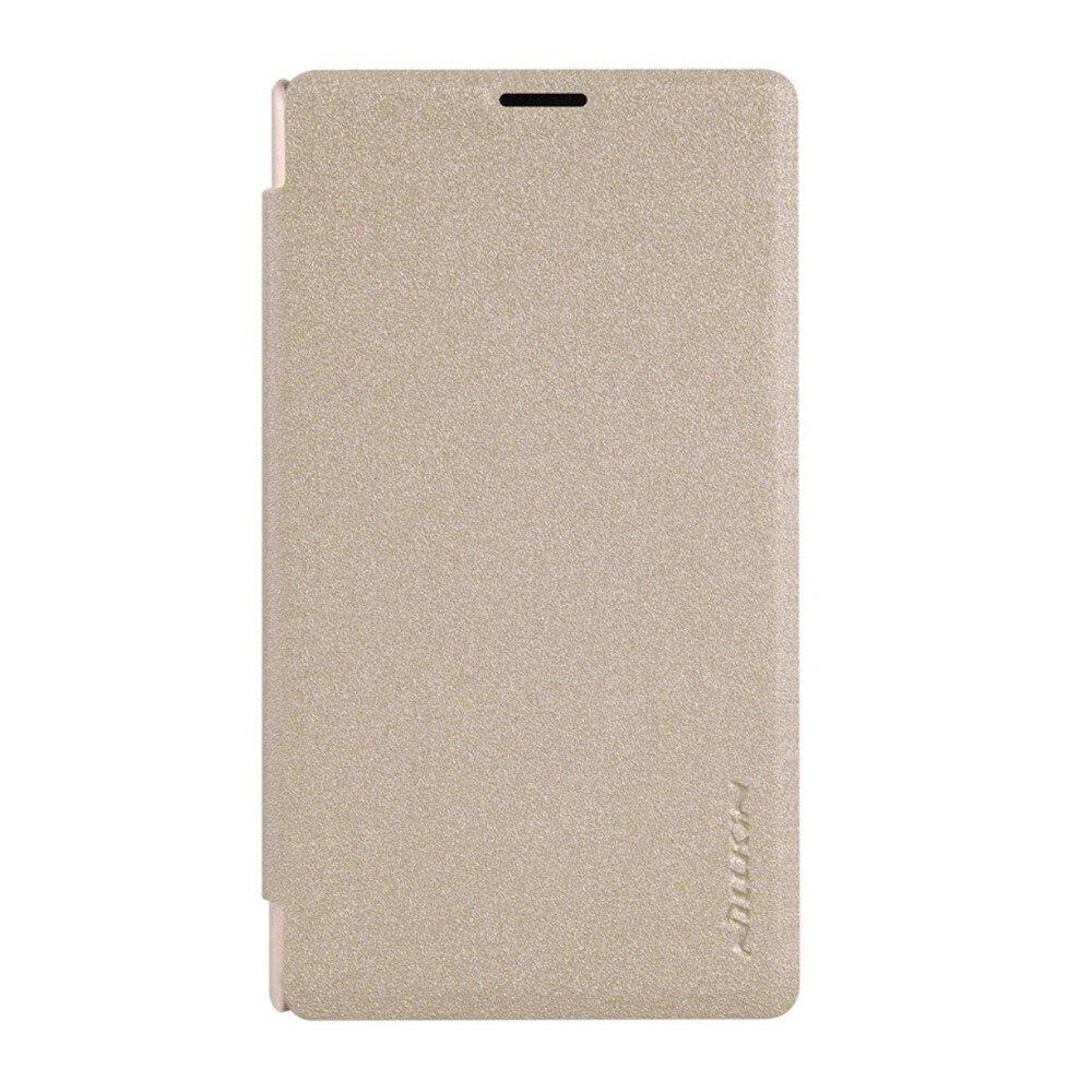 Husa Book Nillkin Sparkle pentru Microsoft Lumia 435, Auriu