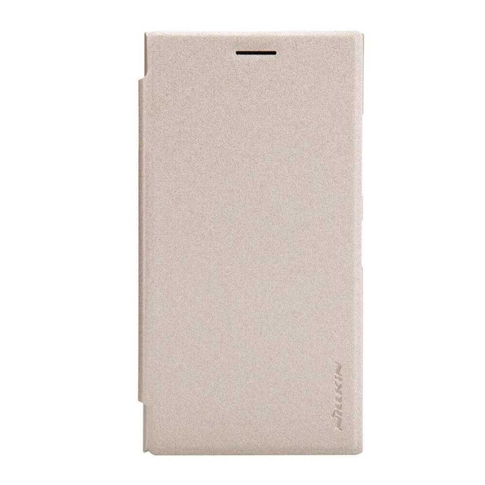 Husa Book Nillkin Sparkle pentru Nokia Lumia 730, Auriu