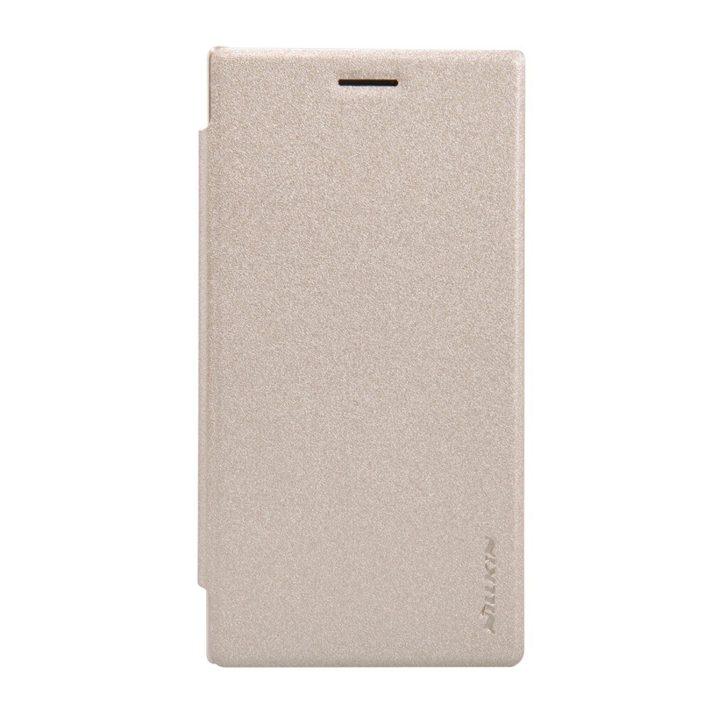 Husa Book Nillkin Sparkle pentru Nokia Lumia 830, Auriu