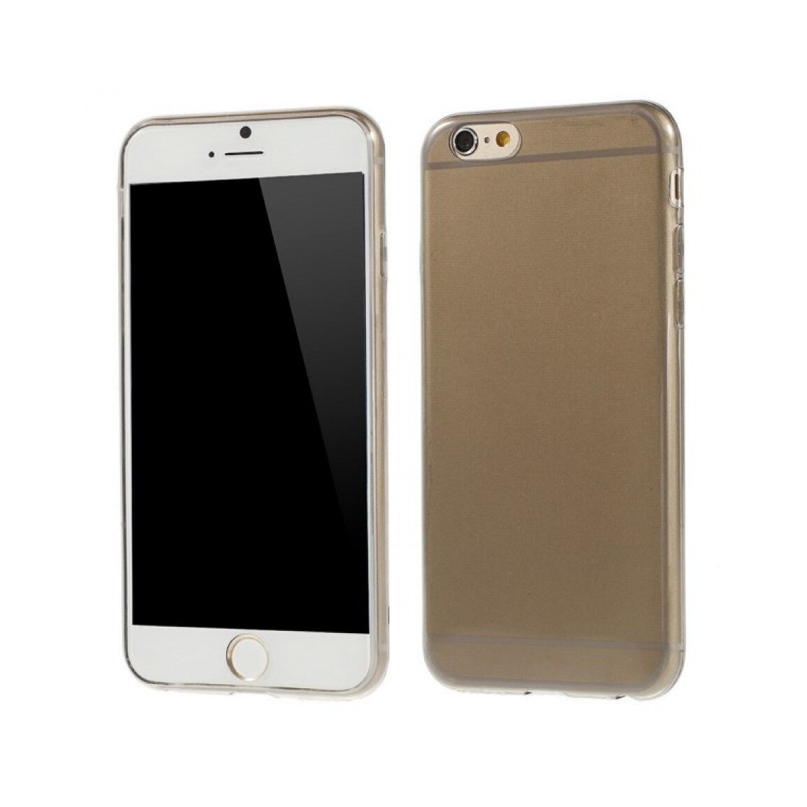 Carcasa protectie spate 0.6 mm pentru Iphone 6 / 6S, gri