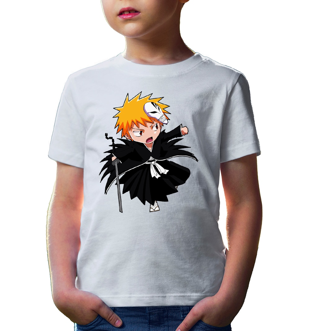 Gyerek Póló Bleach Ichigo Desene Anime Rukia Insta, Fehér, 104-110 CM  méret, 3-4 éves korig - eMAG.hu