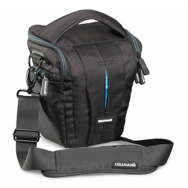 Geanta foto Cullmann Sydney Pro Action 300, neagra, dimensiuni 160-95x190x120mm, tip softshell, unisex