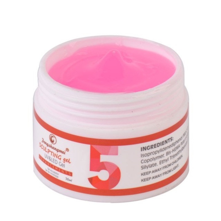 Gel Constructie UV-LED FSM 15ml, Nr 05 Pink