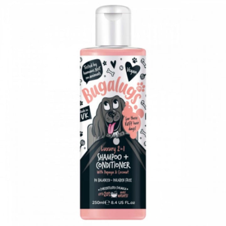 Sampon, Bugalugs, Luxury 2 in 1, 250ml