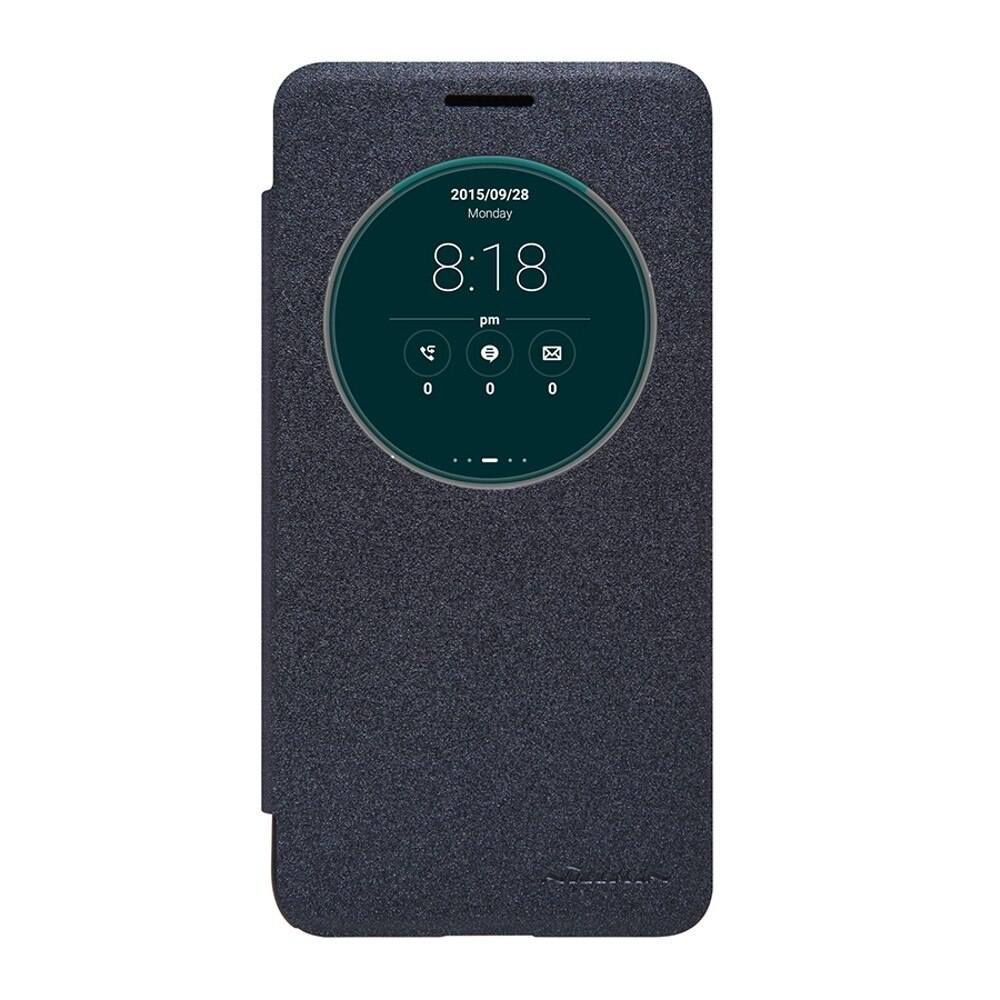 Husa Book Nillkin Sparkle pentru Asus Zenfone Go ZC500TG, Negru