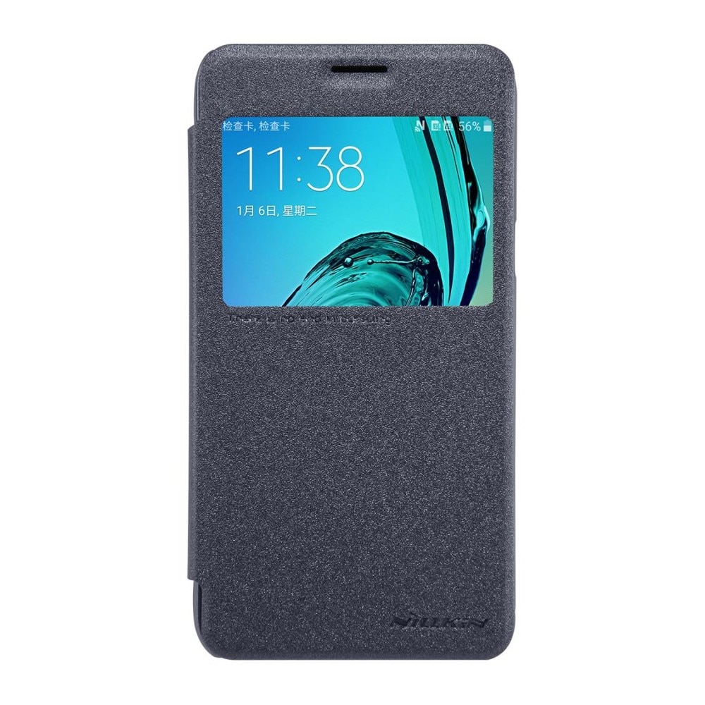 Husa Book Nillkin Sparkle pentru Samsung Galaxy J3, Negru