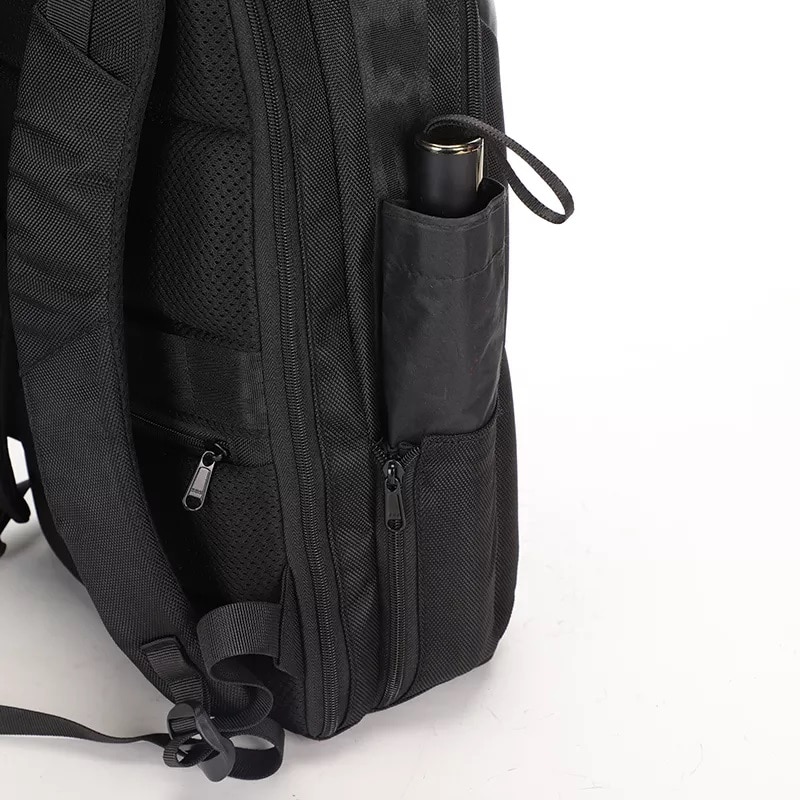 Rucsac laptop 15.6", smart business, impermeabil, cu port de incarcare USB si jack audio, Escalate, 43x30x16 cm, Negru