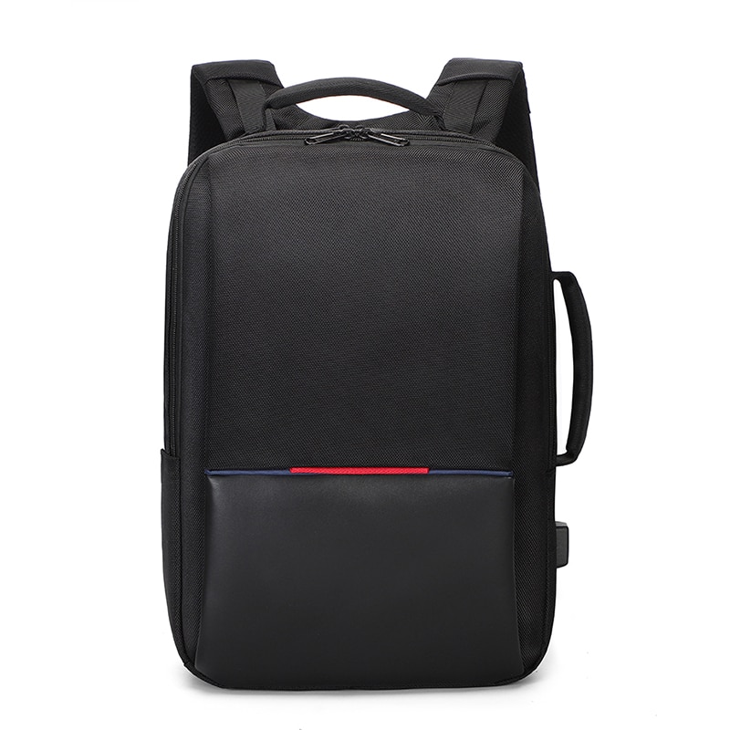 Rucsac laptop 15.6", smart business, impermeabil, cu port de incarcare USB si jack audio, Escalate, 45x30x17 cm, Negru