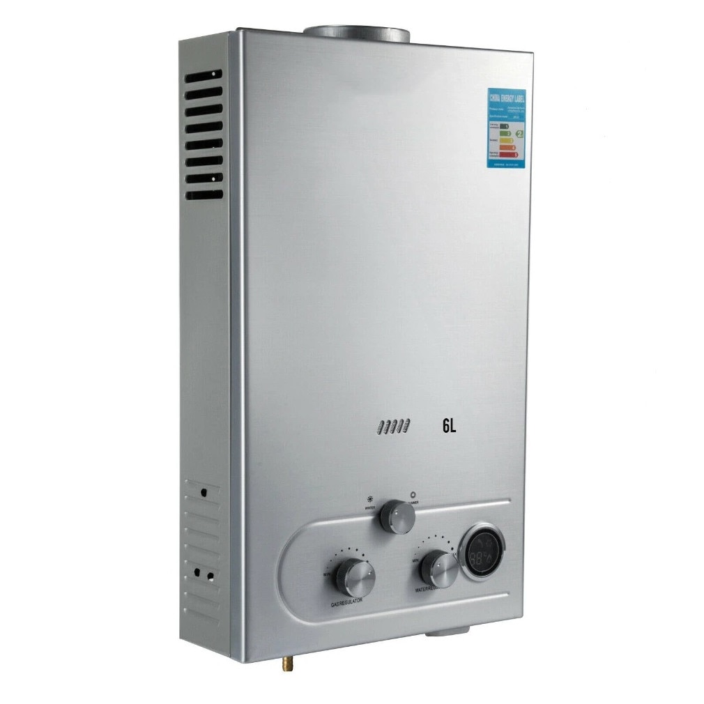 Elaborate set a fire singer Incalzitor instant pe gaz, 6 L / min, 12 KW, 60℃, boiler - eMAG.ro