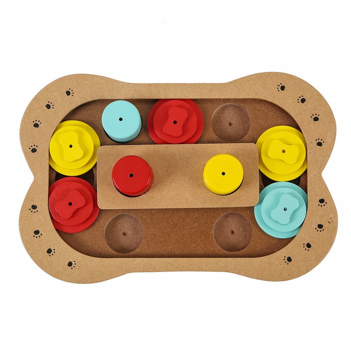 jucarie interactive pentru caini lemn 29x19x3 cm multicolor imagen 39_1_
6