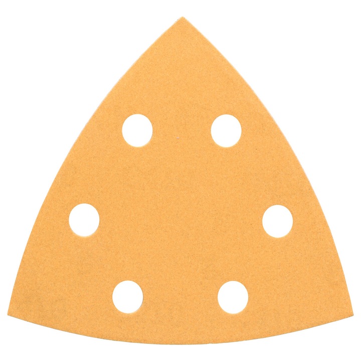 Set 5 foi abrazive delta cu scai, Bosch EXPERT, 93mm, P80