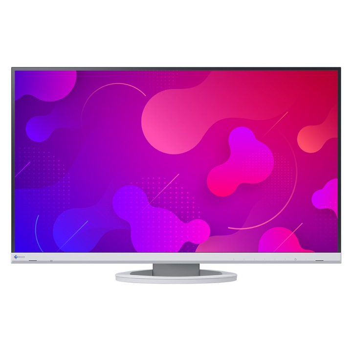 Монитор EIZO EV2760-WT, 27 inch, 16:9, 2560x1440, 350 cd/m2, 178/178°, IPS, Display Port, HDMI, DVI-D, USB hub, Auto EcoView, 10 bit LuT, White cabinet EV2760-WT