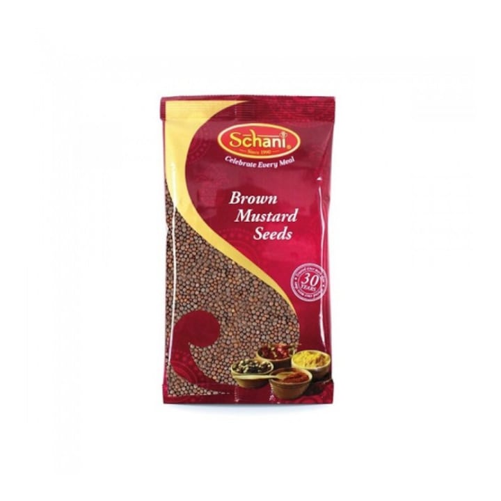 Seminte de Mustar Maro Mustard Seeds Brown 100g- Schani