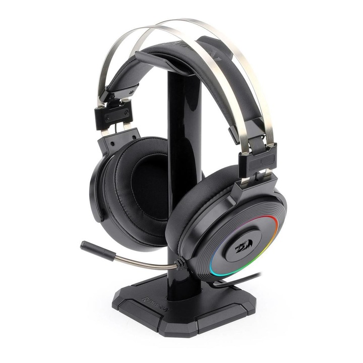 Casti gaming Redragon Lamia 2, iluminare RGB