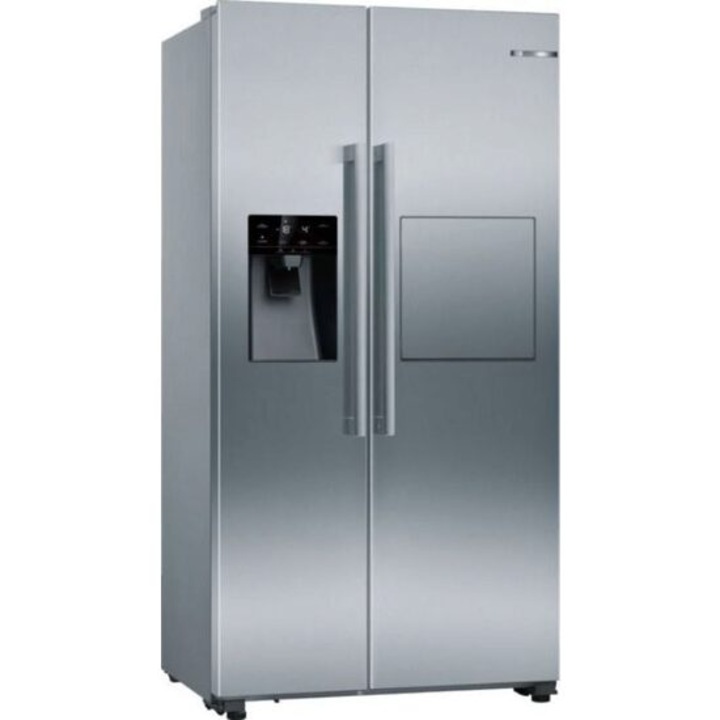 Side by side SIEMENS KA93GAIEP, 560 l, Full No-Frost, Clasa E, Inox