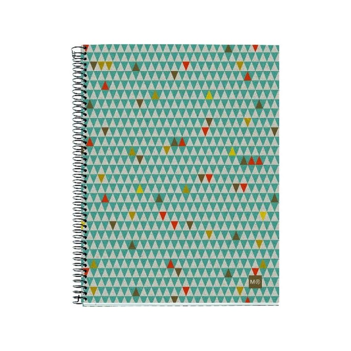 Miquelrius ecotriangles a4 4x30lapos vonalas spirálfüzet