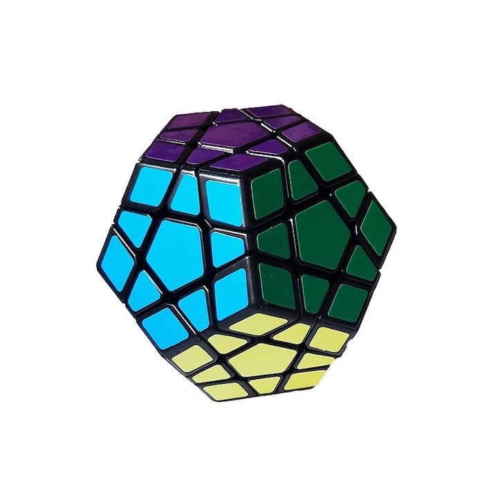 Куб Magic 3x3x3 FanXin Megaminx, черен, 424CUB