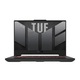 Лаптоп ASUS TUF Gaming A15 FA507NUR-LP007, FA507NUR-LP007.64GB.4TBSSD, 15.6", AMD Ryzen 7 7435HS (8-ядрен), NVIDIA GeForce RTX 4050 (6GB GDDR6), 64 GB 4800 MHz DDR5, Сив