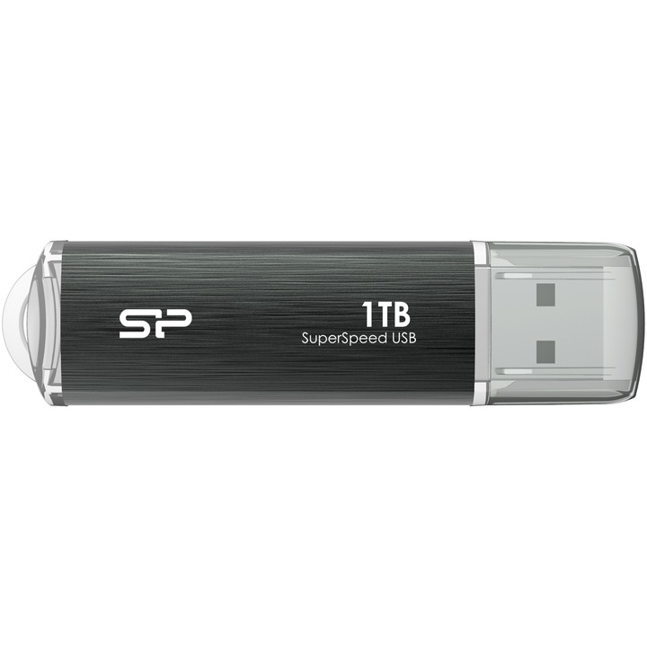 USB Flash памет Silicon Power Marvel Xtreme M80 1TB, USB 3.2 Gen 2, Сив