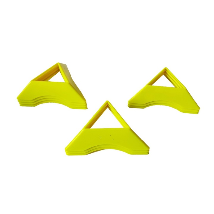 Комплект от 10 универсални опори за кубчета, всички марки и размери Magic Cube, Yellow, 432CUB