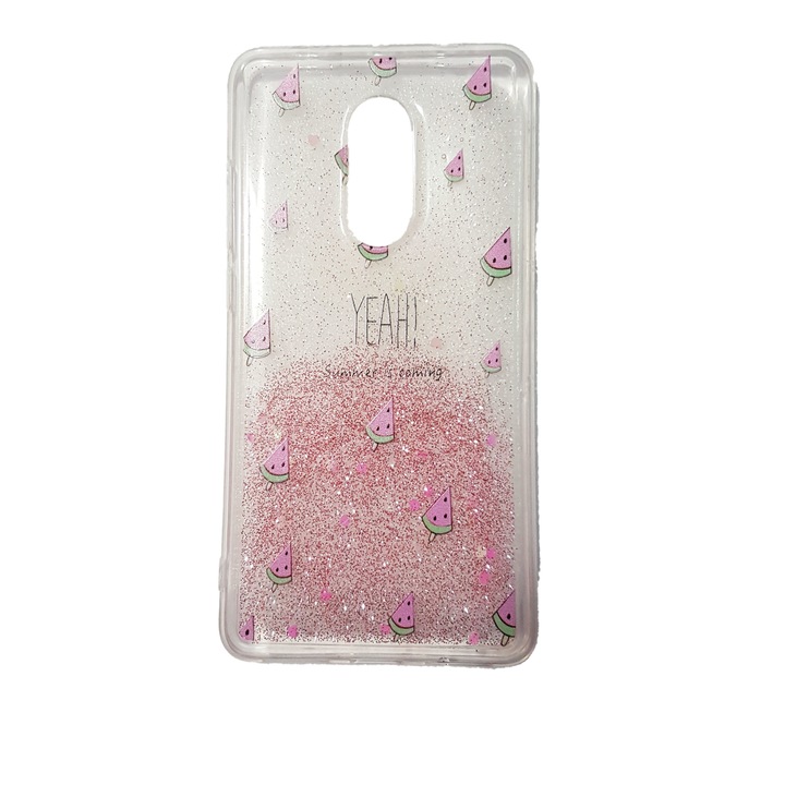 Кейс за Xiaomi Redmi Note 4, 4x Glitter Case, Strawberry, Pink
