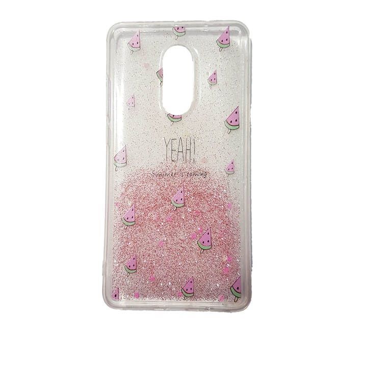 Кейс за Xiaomi Redmi Note 4, 4x Glitter Case, Strawberry, Pink