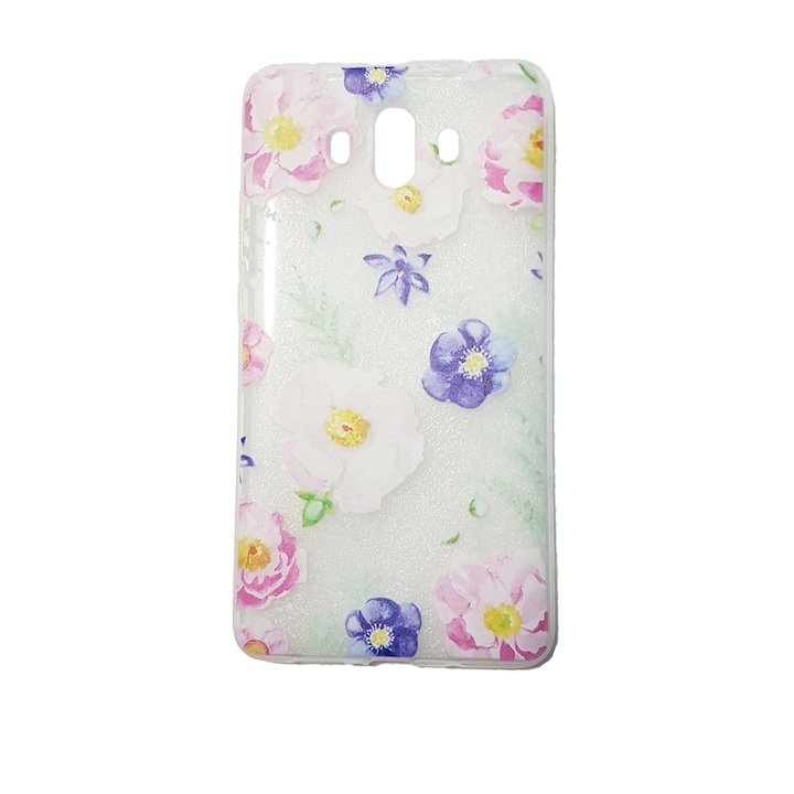 Кейс за Huawei Mate 10, Futeral Flowers, Design 1