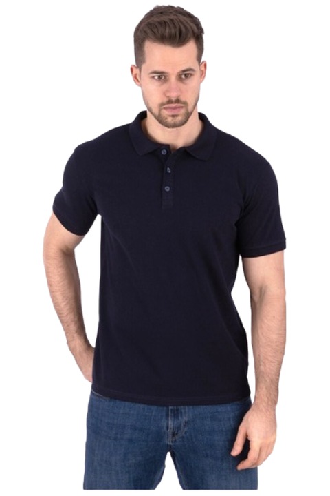 Tricou Barbati, Polo Pique, Clasic, Knox, Bleumarin