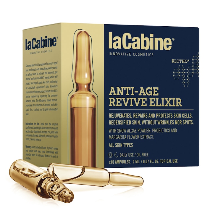Set 10 fiole LaCabine ANTI-AGING REVIVING ELIXIR, 10x2 m