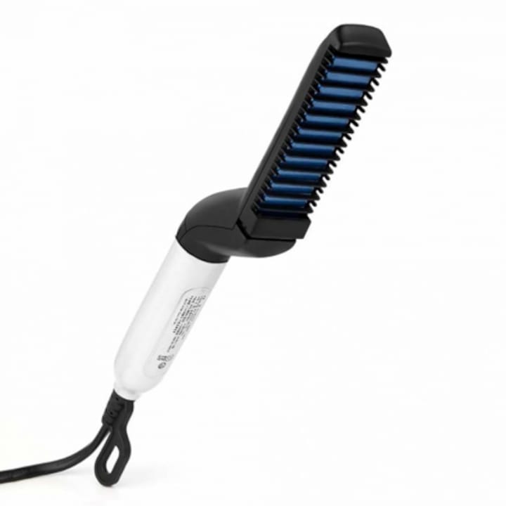 Мултифункционална електрическа четка за изправяне на коса и брада, мощност 35 W, 2 степени на нагряване