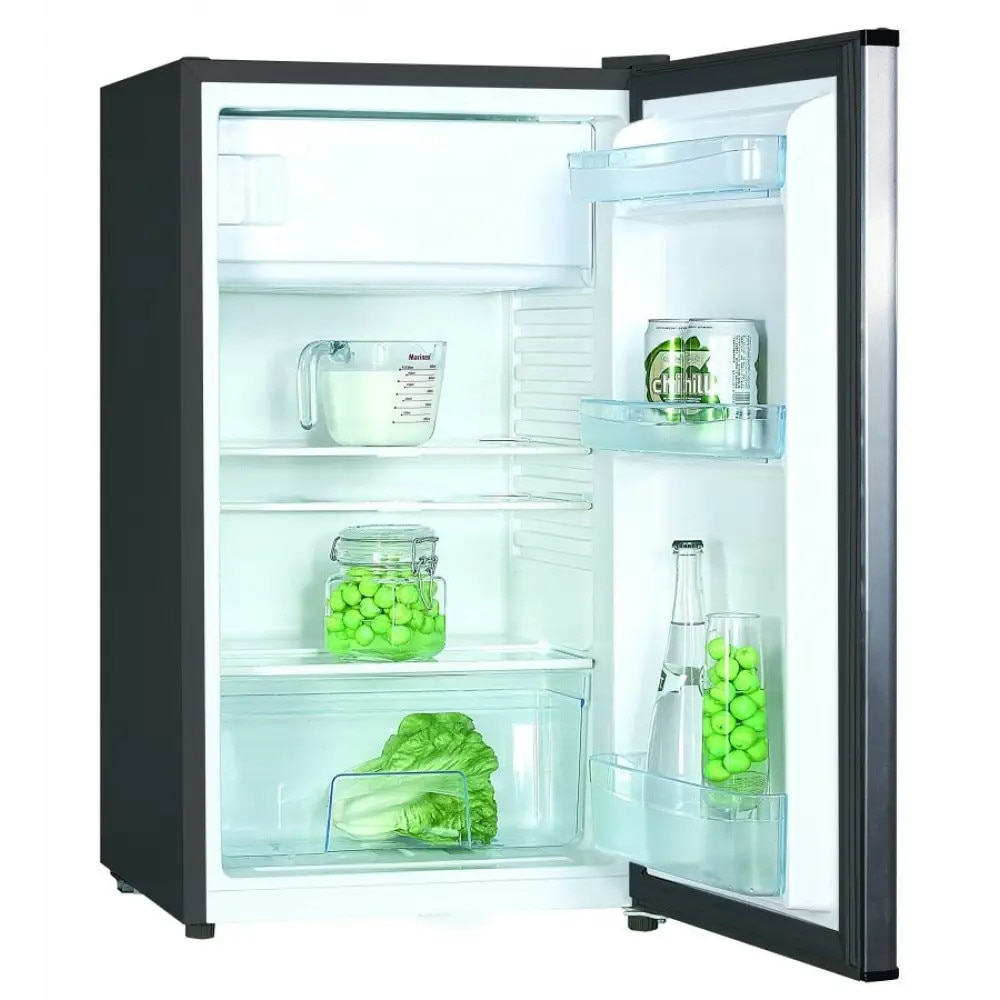Frigider cu o usa MPM MPM-112-CJ-16/AA, 81 l, 84 cm, 40 dB, Clasa E, Otel inoxidabil