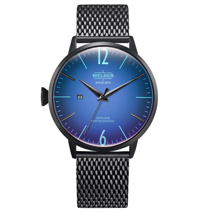 Ceas Barbati, Welder, Breezy albastru1, Negru, Negru