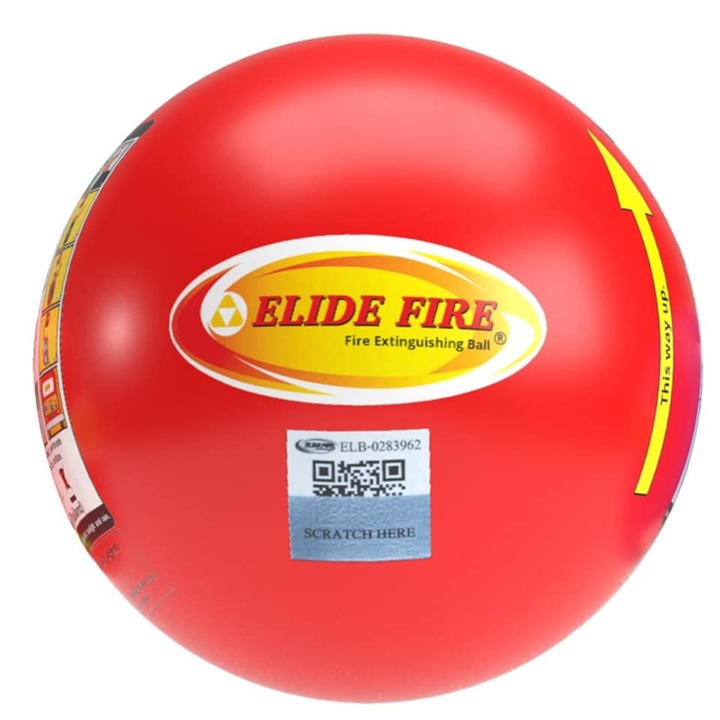 Bila extinctoare, ELIDE FIRE, agent pulbere, 1.3 kg