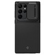 Carcasa Spigen Optik Armor compatibila cu Samsung Galaxy S22 Ultra Black