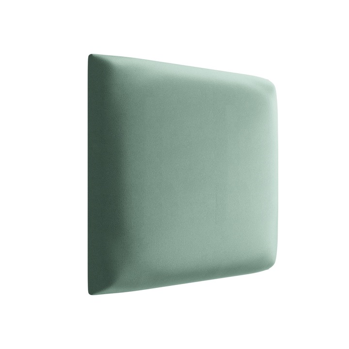 Panou tapitat pentru perete Pag, MIRJAN24, menta, 42x42 cm