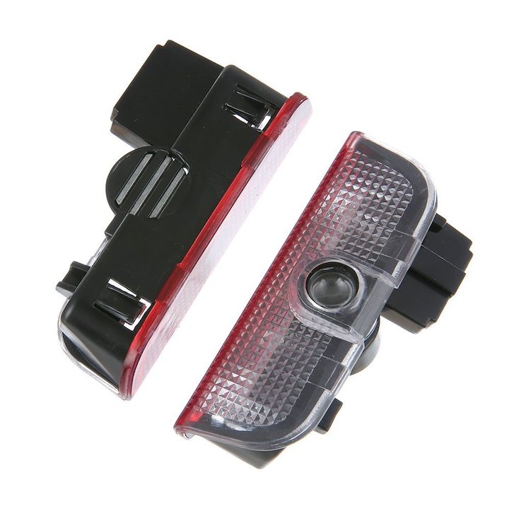 Set 2 lumini usa auto, Compatibilitate Universala, Rosu