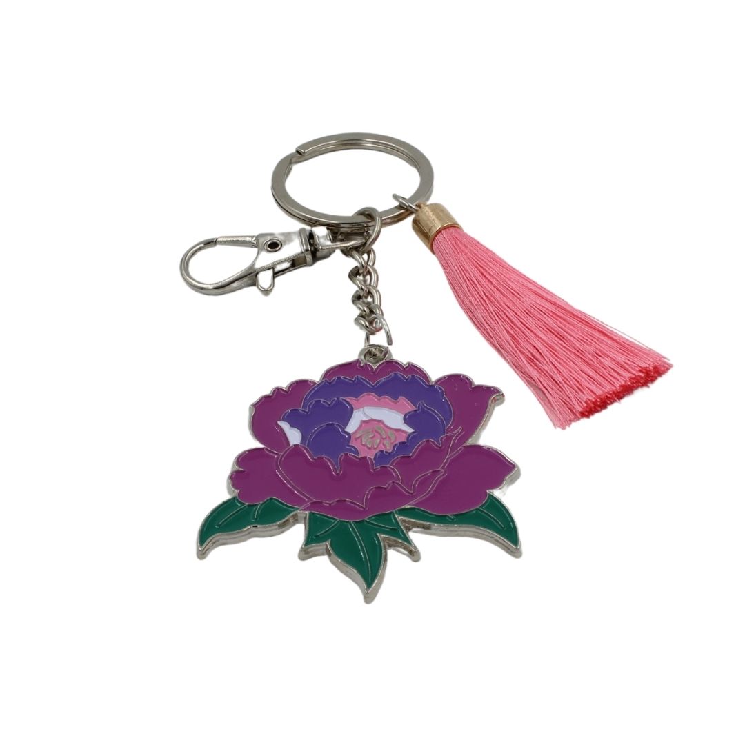 Breloc Happy & Bright bujor roz - eMAG.ro