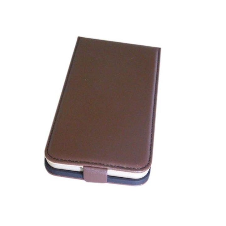 Кожен калъф вертикален LG L90 (D405), Кафяв