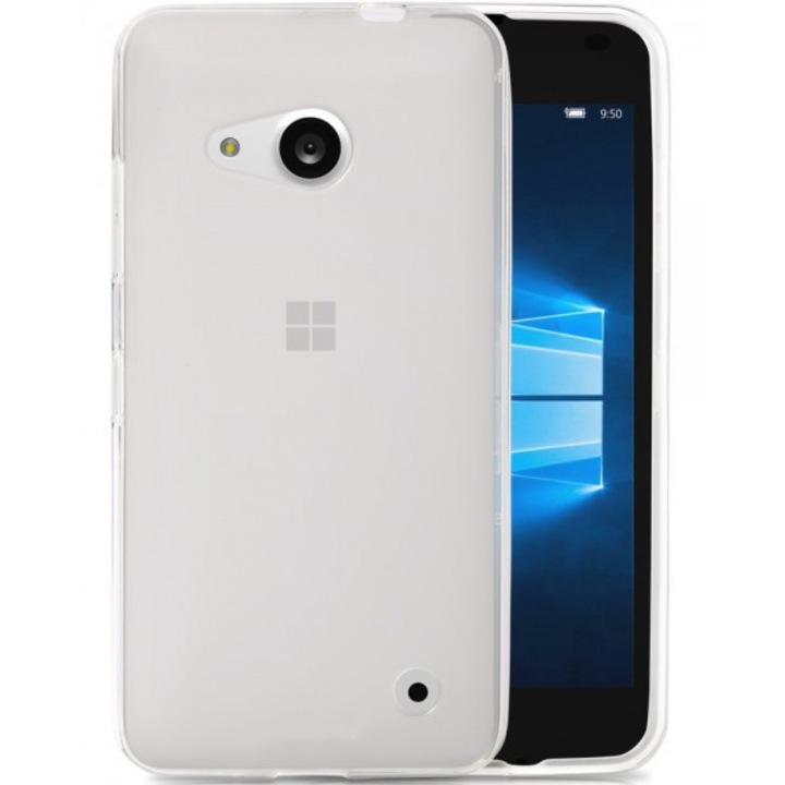 Силиконов гръб Mercury Jelly Case Microsoft Lumia 550, Прозрачен
