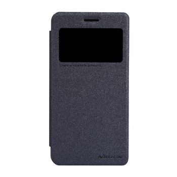 Husa Book Nillkin Sparkle pentru Lenovo S660, Negru Husa Book Nillkin Sparkle pentru Lenovo S660, Negru