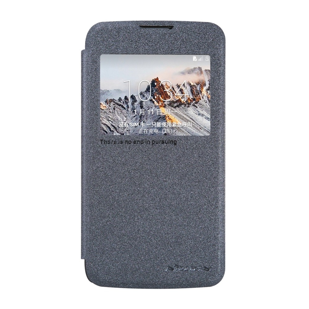 Husa Book Nillkin Sparkle pentru LG K4, Negru