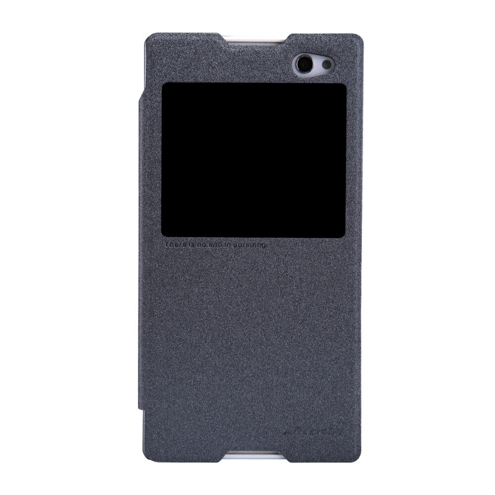 Husa Book Nillkin Sparkle pentru Sony Xperia C3, Negru