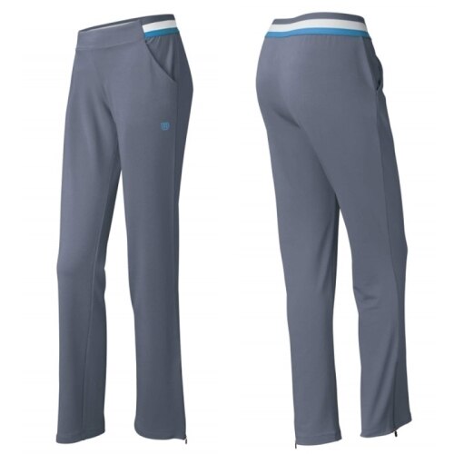 Pantaloni lungi Sweet Spot pentru femei, Gri/Alb/Albastru, XL