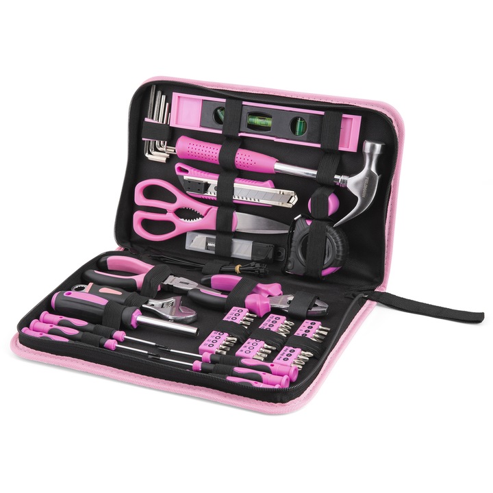 Set scule, Fieldmann, Negru/Roz