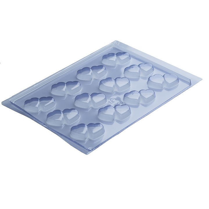 Matrita ciocolata inimi gemene 4.5 x 2.5 cm, Porto Formas