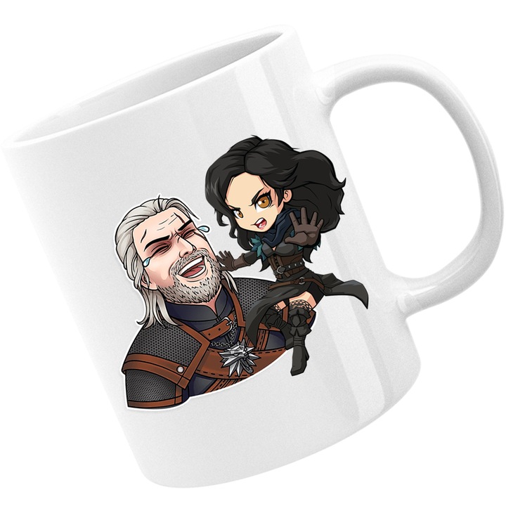 Cana The Witcher Ciri Video Games Online Master, alba, 330 ml