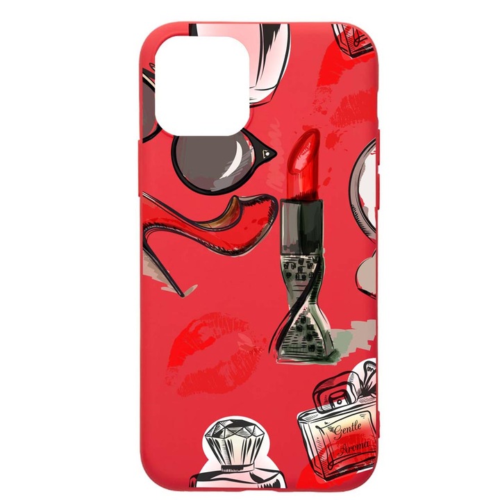 Husa Silicon, Compatibila Cu Apple iPhone 13 Pro, Fashion, rezistenta la uzura, R 54